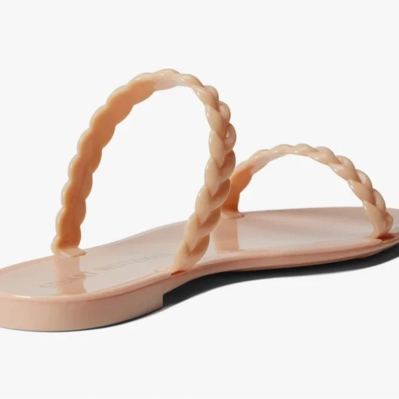 Stuart Weitzman Women's Braida Sawyer Jelly Sandals - Picture 6 of 8